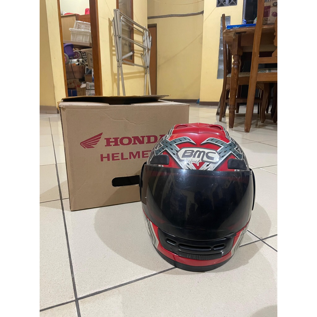 Helm BMC Merah Fullface