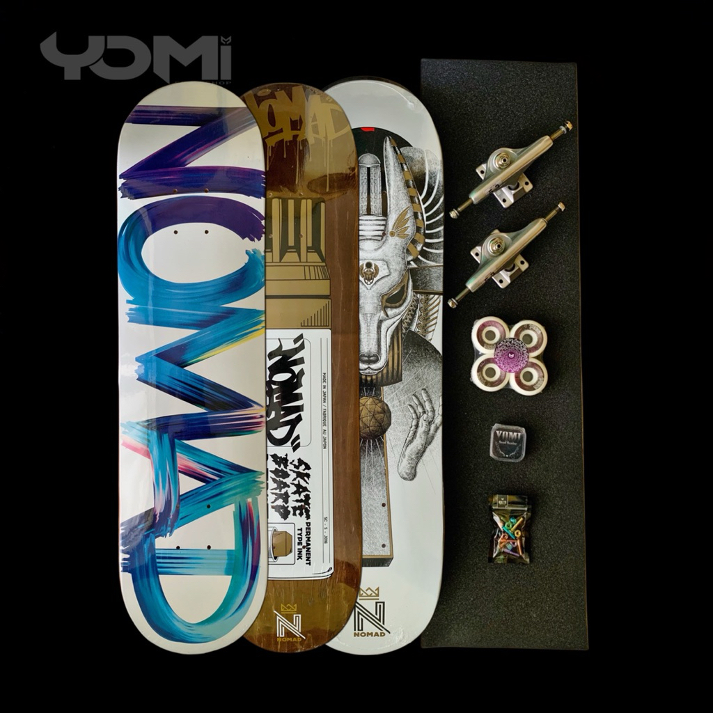 Nomad Skateboard Fullset Ukuran 7.8 8.0 8.25 | Rekomendasi skateboard