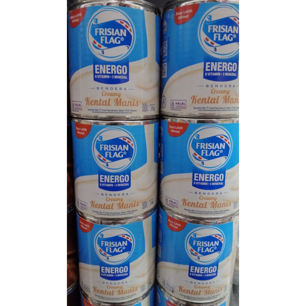 FRISIAN FLAG KENTAL MANIS PUTIH, SUSU PUTIH KALENG