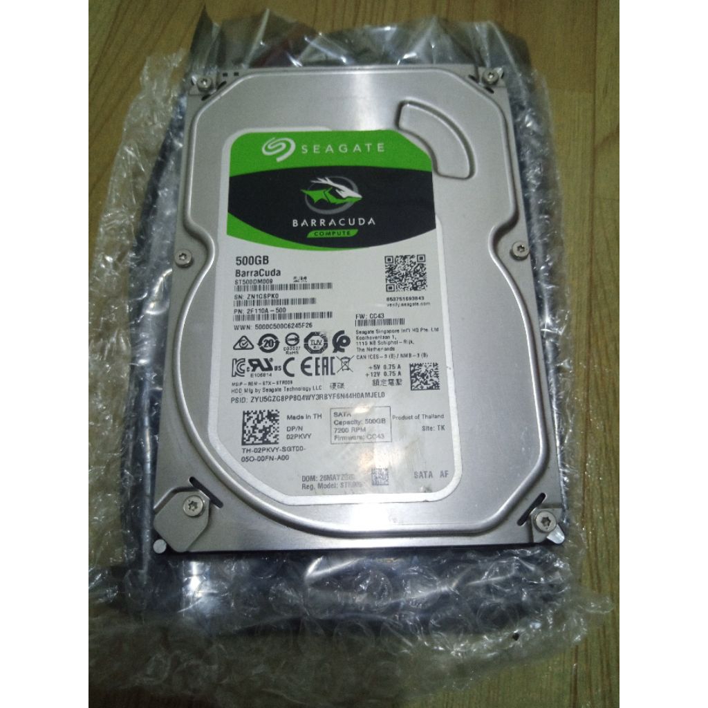 Hardisk PC/CCTV Seagate Barracuda 500 GB