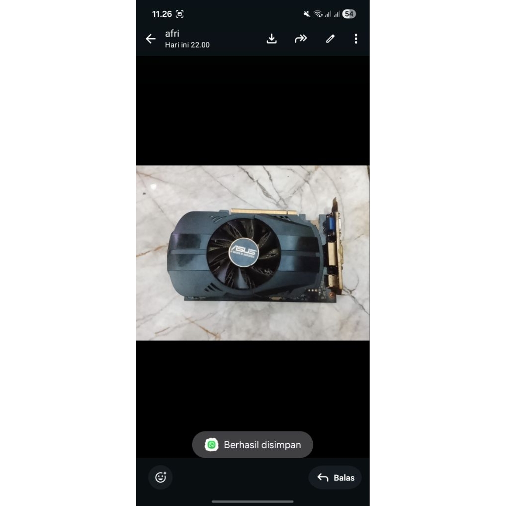 Keyboard mechanical aula S black Komputer Bekas (Like NEW) & GTX 750