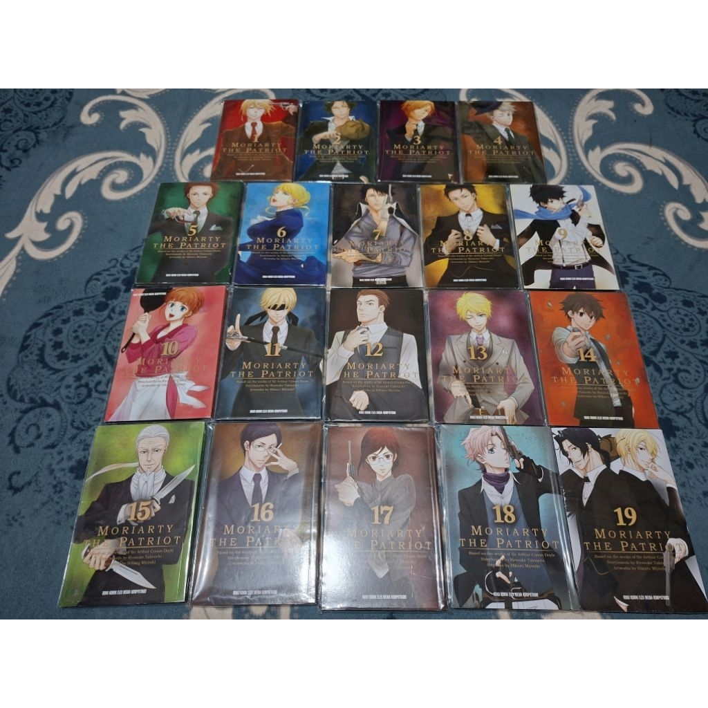 Komik Moriarty The Patriot set vol 1-19