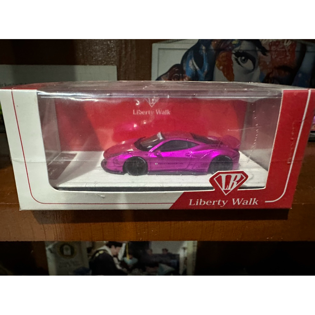 timothy & pierre lbwk ferrari 458 pink