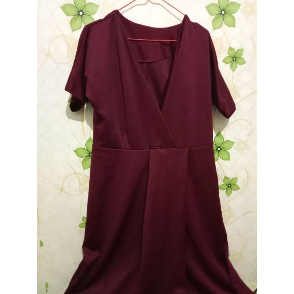 dress scuba tebel model kimono ld 110-120