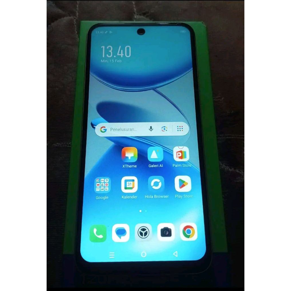 infinix Smart 9 Ram 4+4/128 gb second hp murah meriah
