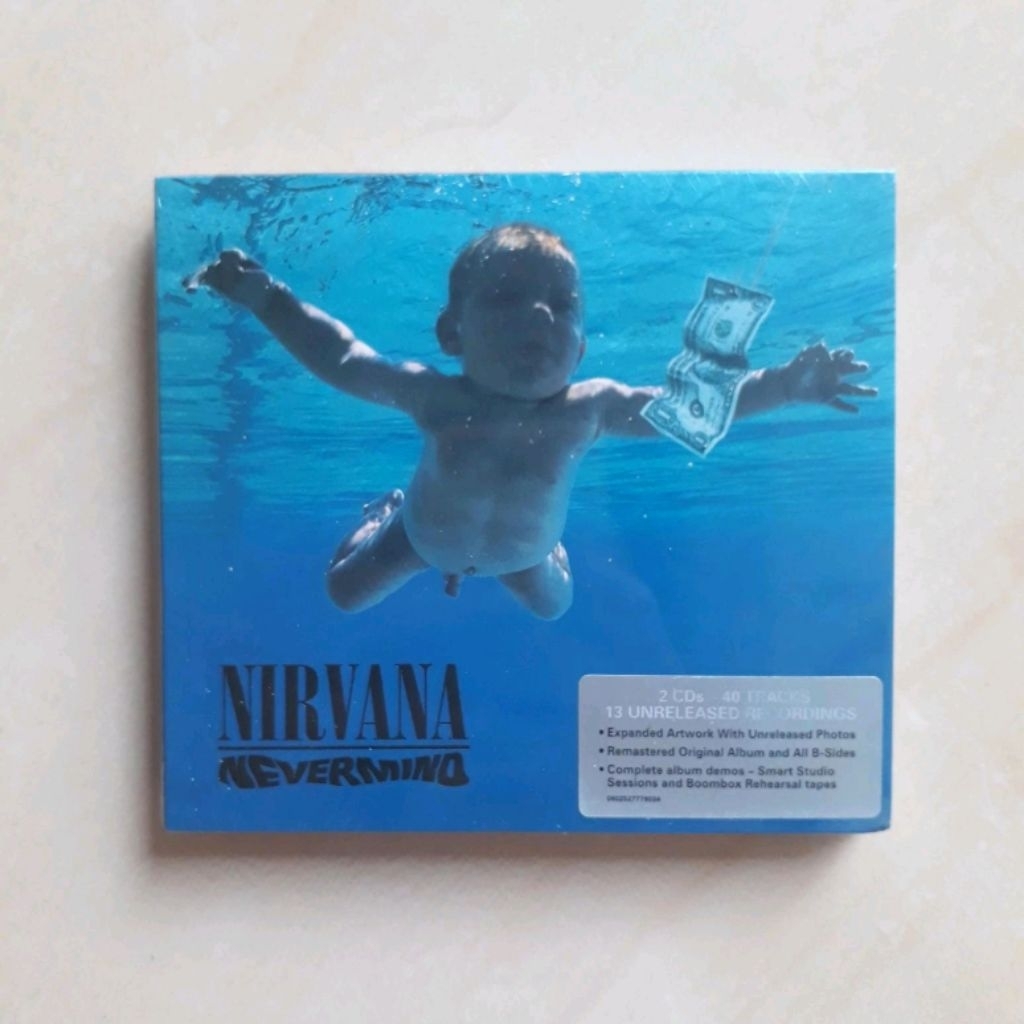 CD NIRVANA ALBUM NEVERMIND