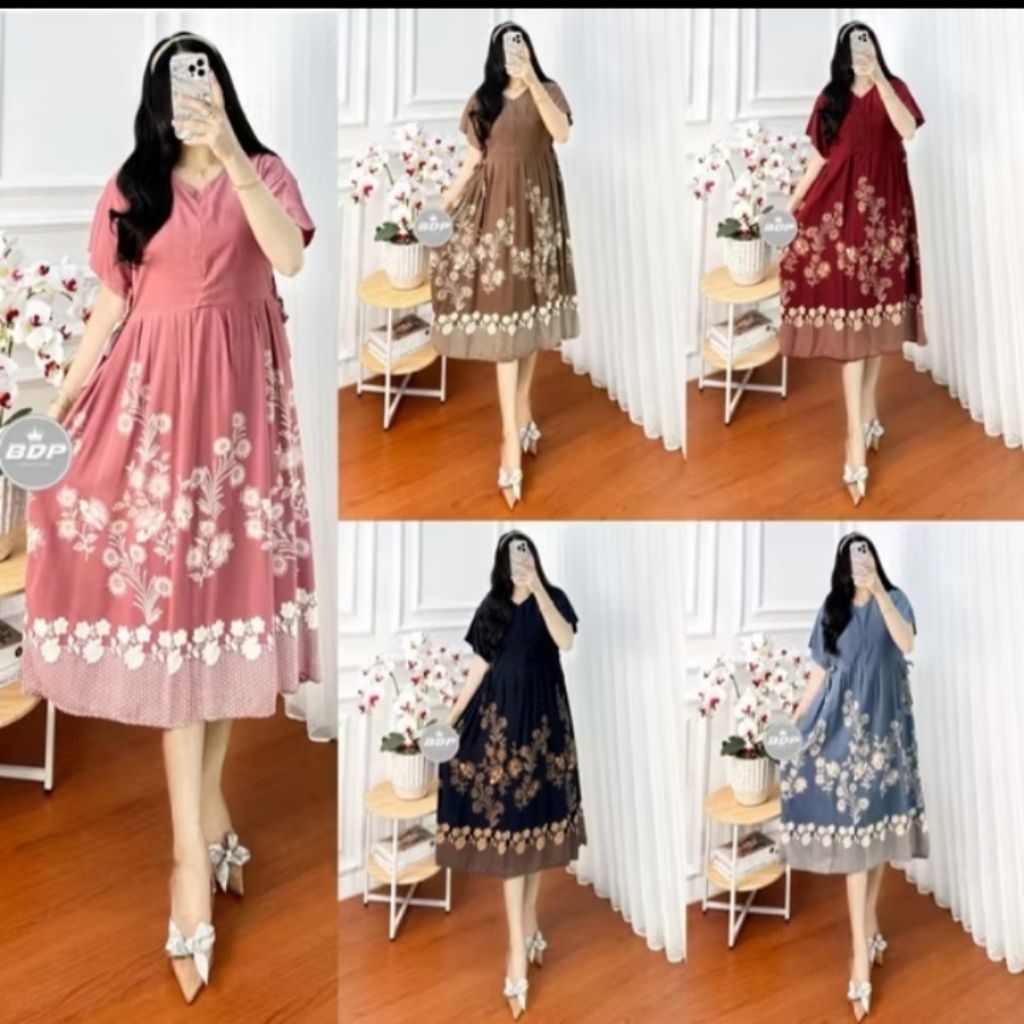 Daster Rayon Motif Murah Daster Murah Wanita Model Terbaru dan Kekinian Daster Pekalongan
