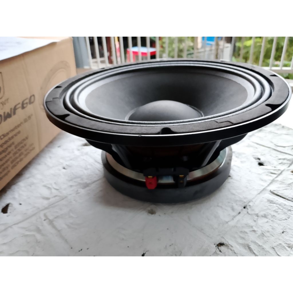 komponen Speaker 10 in woofer speaker Komponen 10 inch 500 watt 8 ohm TW10WF60 Original beyer harga 