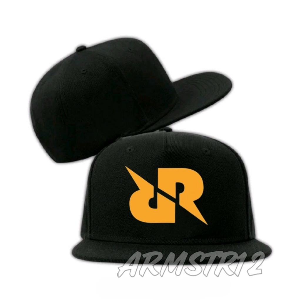 ARMSTR12 - TOPI SNAPBACK HATS HIPHOP LOGO RRQ LEMON BISA COD