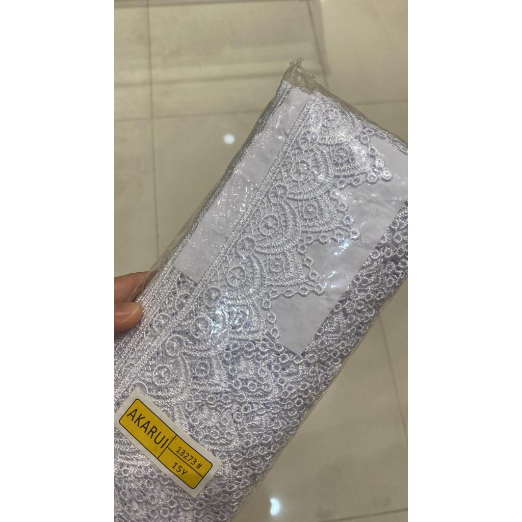 Renda Pinggiran Akarui 13273 Renda Bordir Hiasan Pinggiran Renda Tepi
