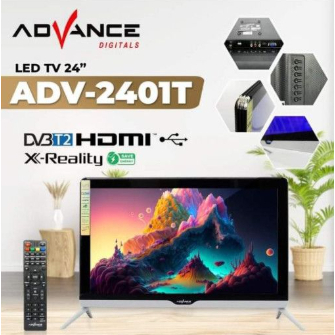 Advance ADV 2401T  LED Digital TV 24" HD USB Movie DVB-T2 24Inch 2401