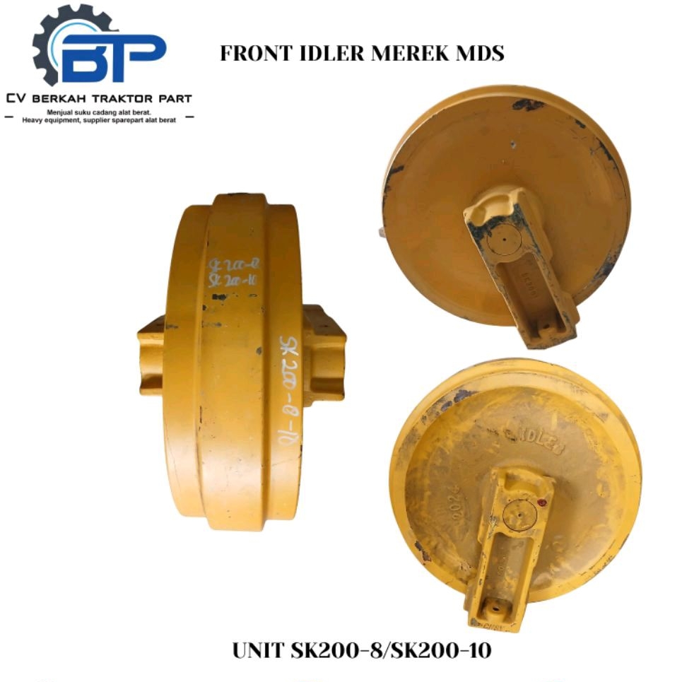 Front Idler Merek MDS Unit SK200-8/Sk200-10