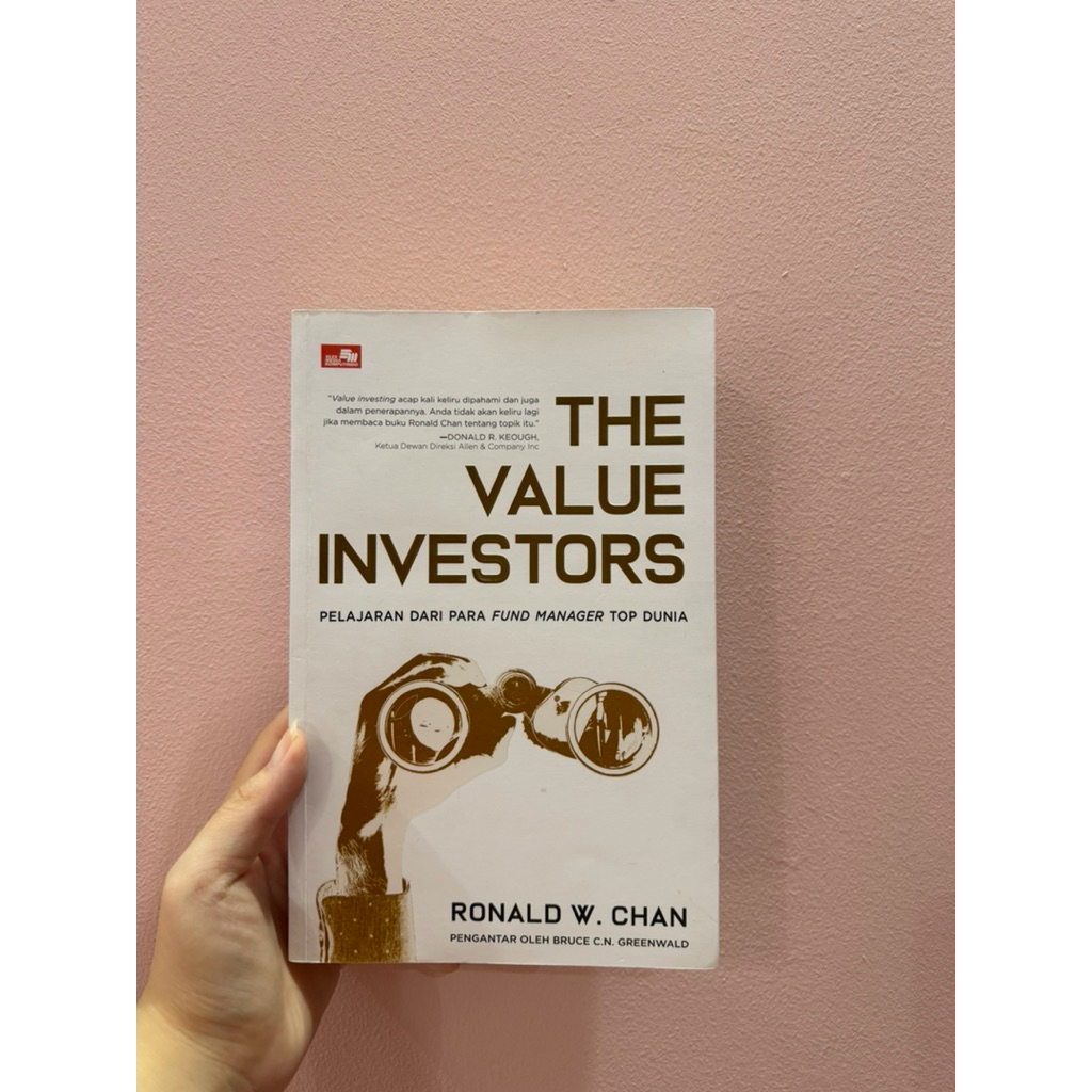 PRELOVED BUKU ORIGINAL THE VALUE INVESTORS