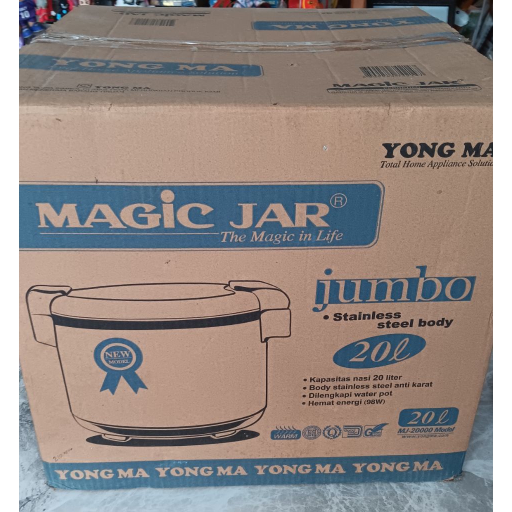 Sale Cuci Gudang Magic Jar Jumbo 20 liter YONG MA MJ20000