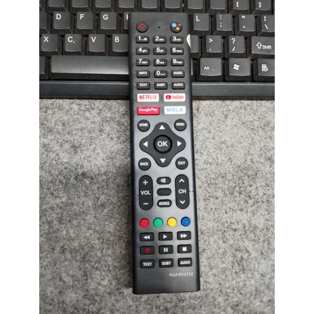 REMOT TV POLYTRON LED ANDROID SMART TV