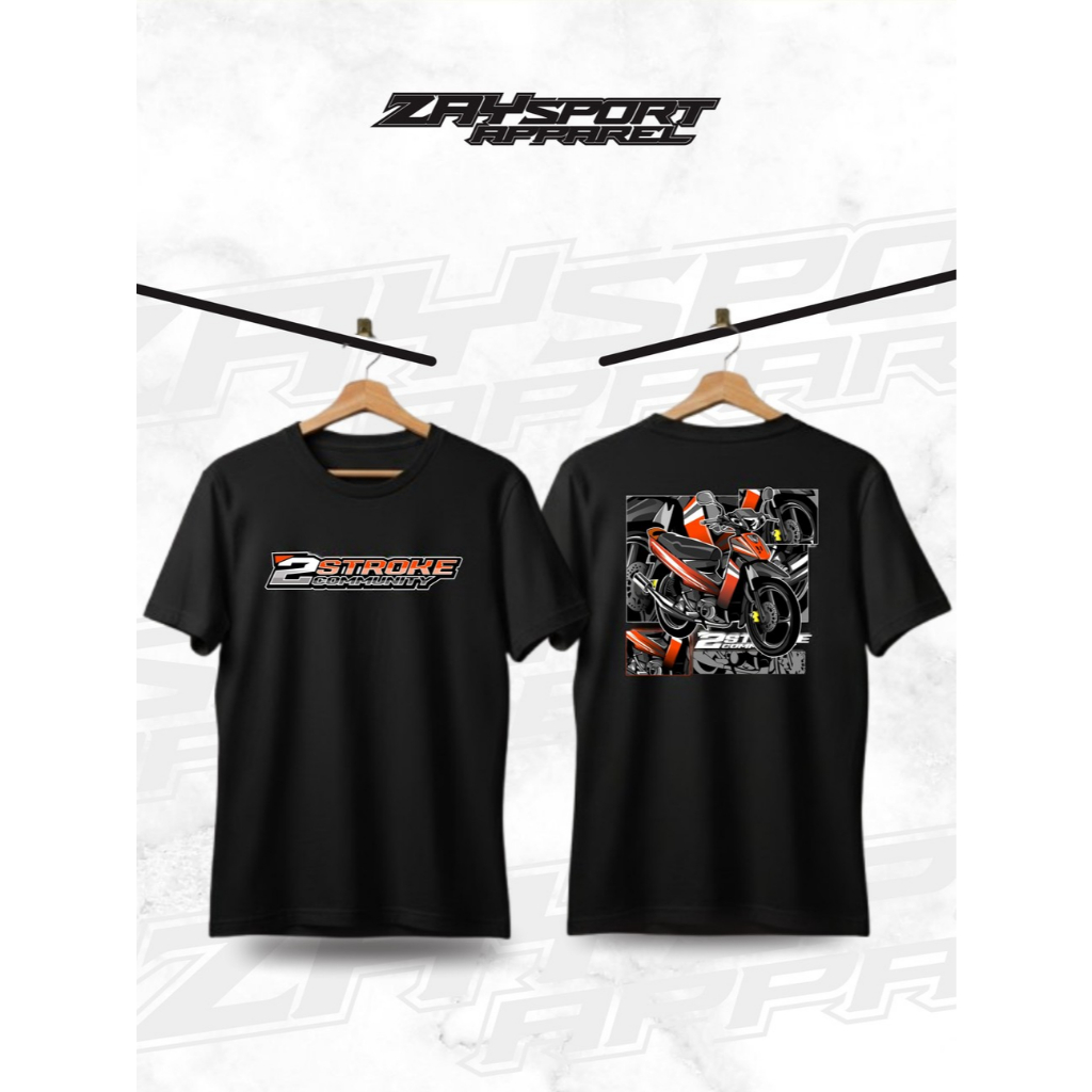 Kaos Racing 2 Stroke - Baju Distro 2 tak