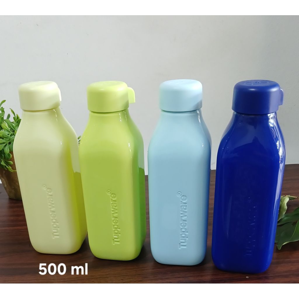 eco bottle @500ml square tupperware
