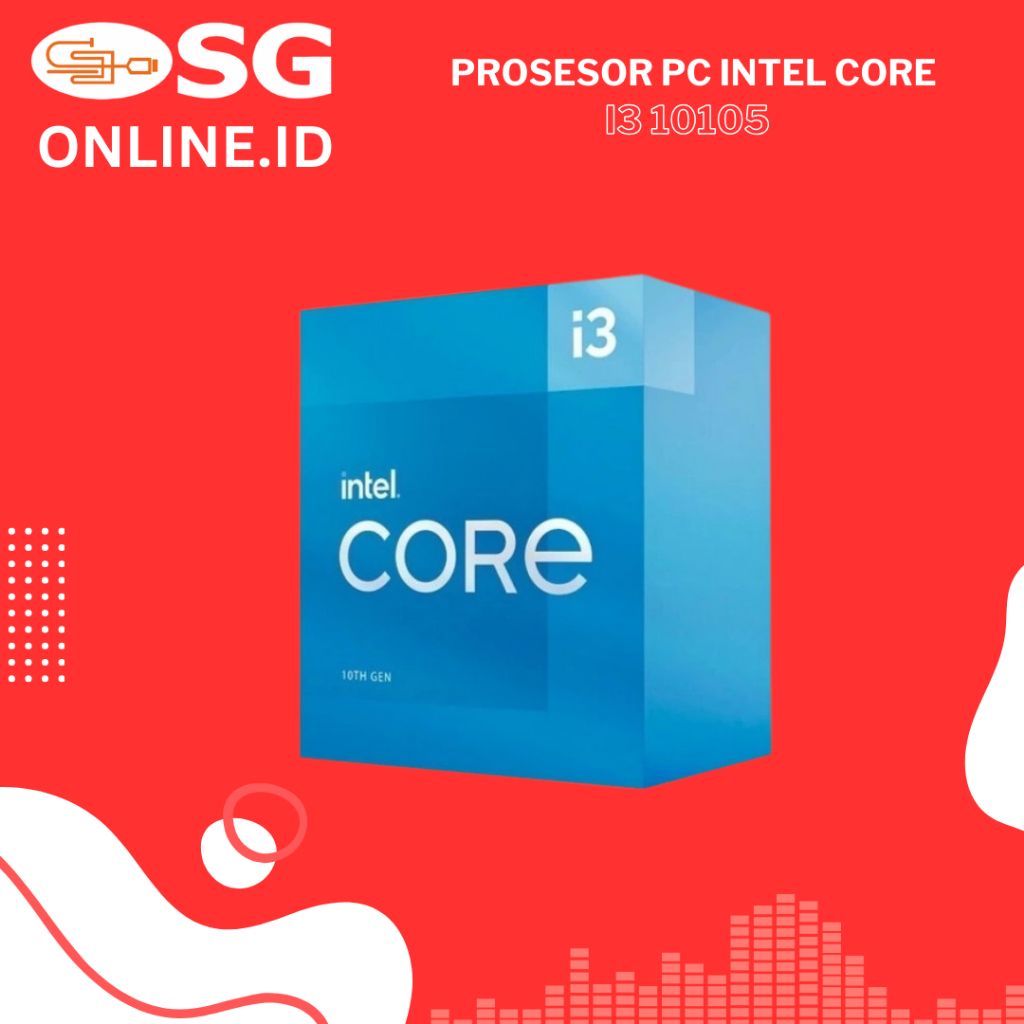 Processor Intel Core I3 10105  Socket LGA 1200
