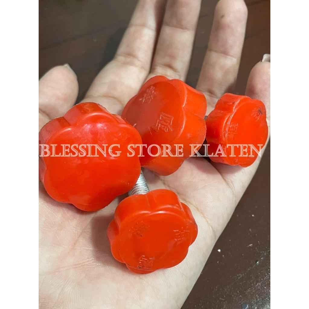 Sparepart Gilingan Mie Manual Knob Kecil Besar Untuk Mesin Manual Elektrik