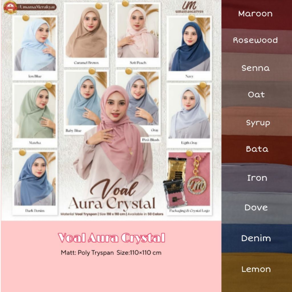 VOAL AURA CRYSTAL- Icon UM Gantung