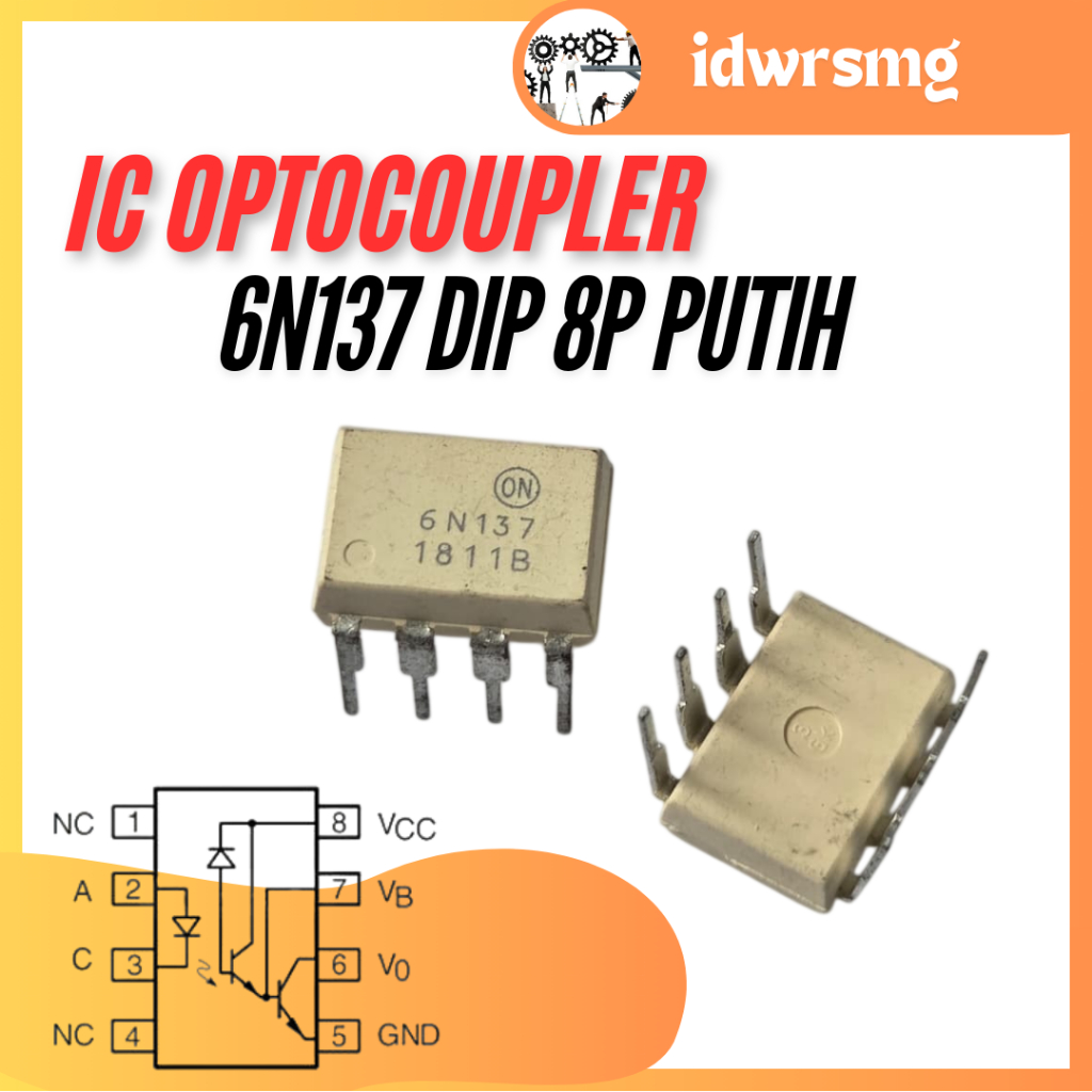 6N137 6N 137 6n137 6n 137 Optocoupler Opto-isolator Isolators DIP-6P