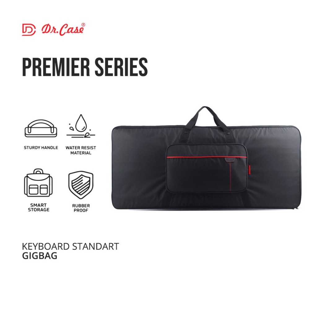 DR.CASE - TAS KEYBOARD STANDART - GIGBAG KEYBOARD - PREMIER SERIES