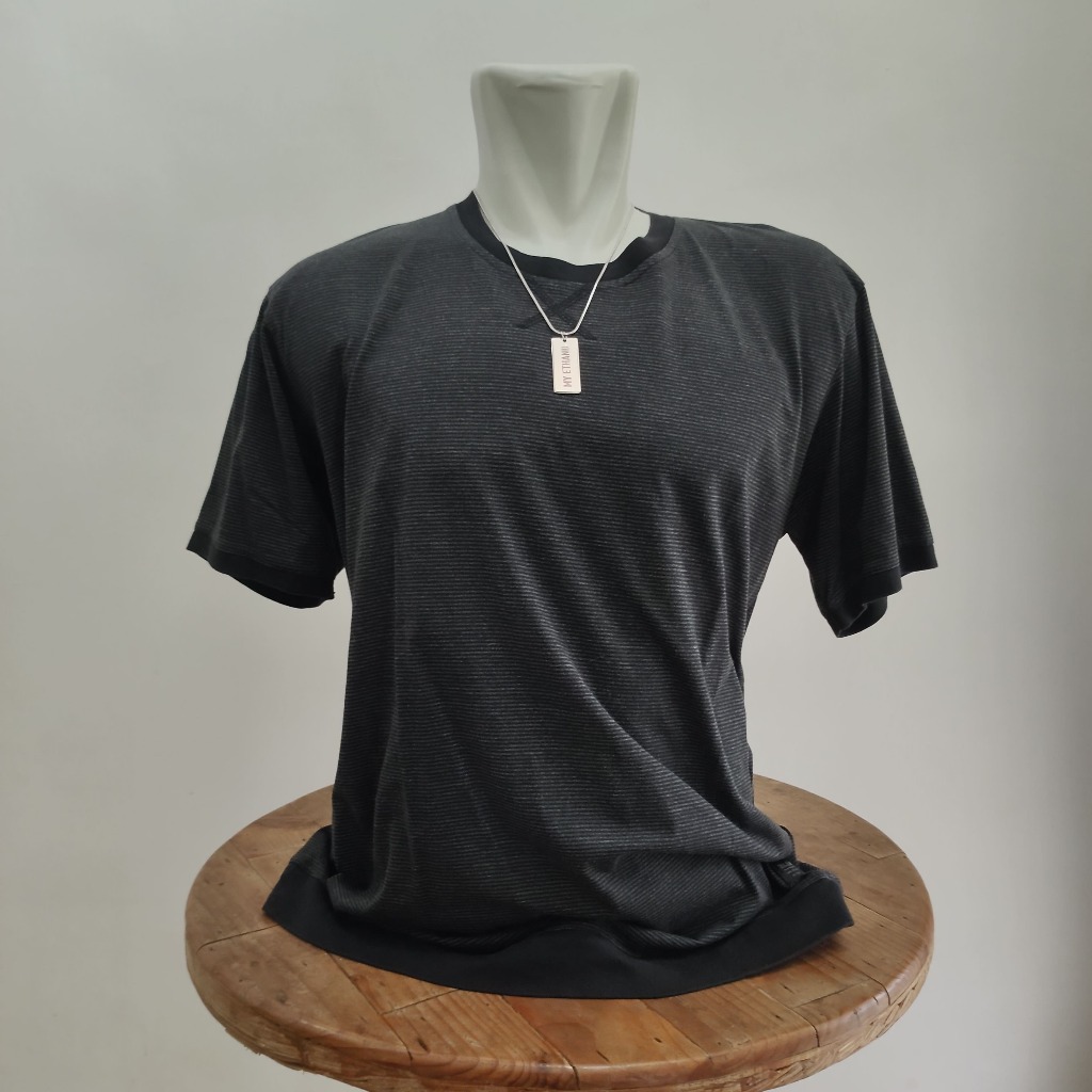 Tira Jeans Original Crewneck Tee - Kaos Salur Slim Fit - Koleksi Pribadi Terawat (AVPBK046)