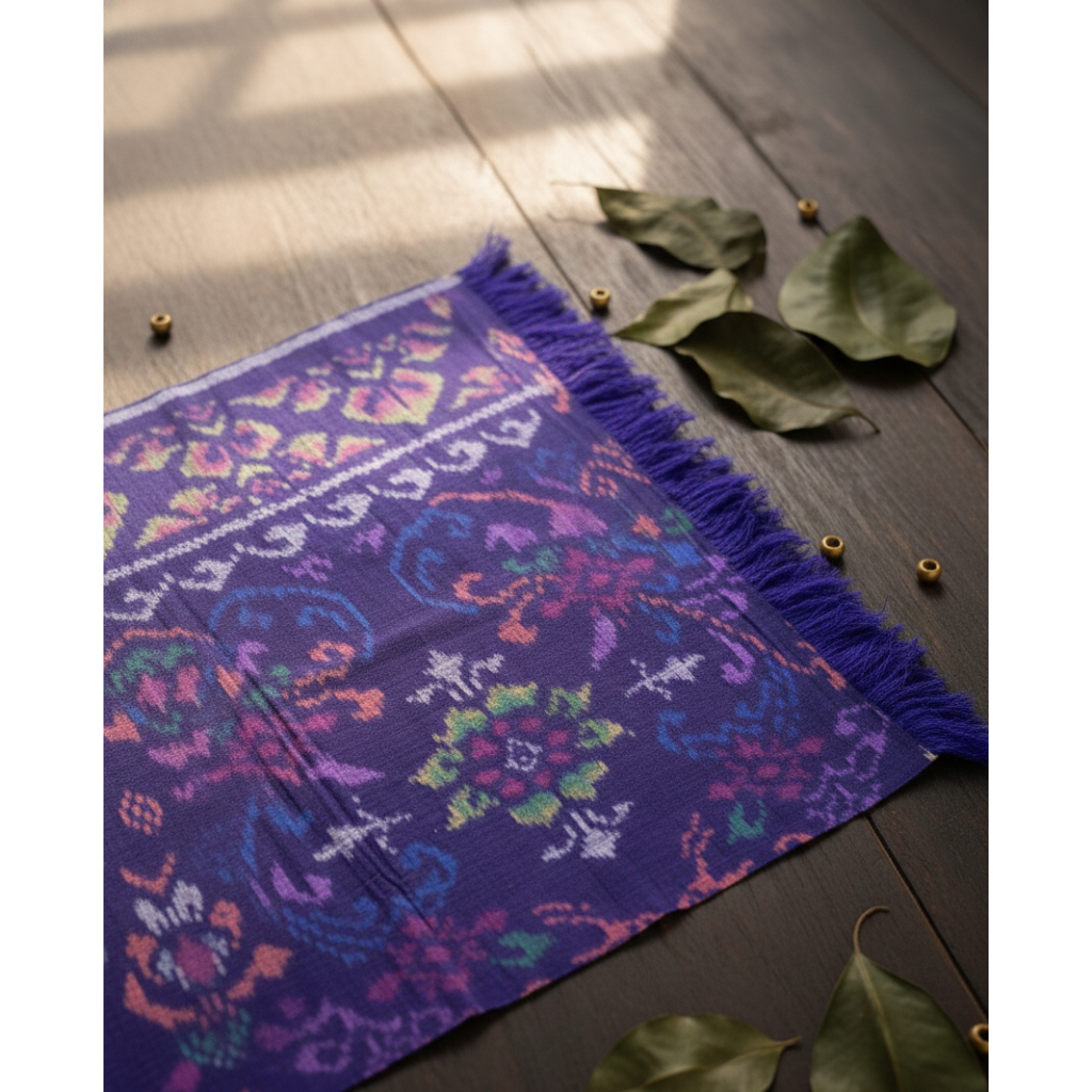 Slendang Tenun Endek Bali, Scarf Tenun, Scarf Pria & Wanita