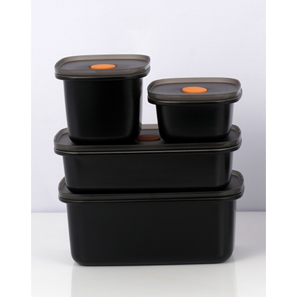 Storage Box Container Food Kontainer Makanan Stainless Valve Kedap Kulkas Kimchi Lunch Box Korea