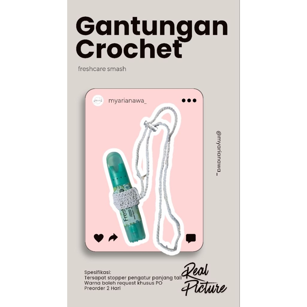 Holder Rajut Freshcare Smash