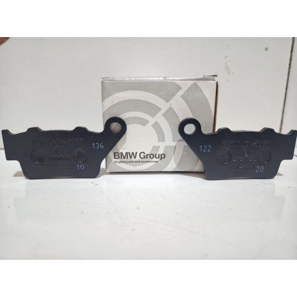 Kampas Rem Belakang Bremboo untuk Motor BMW G310GS G310R dan TVS Apache 310