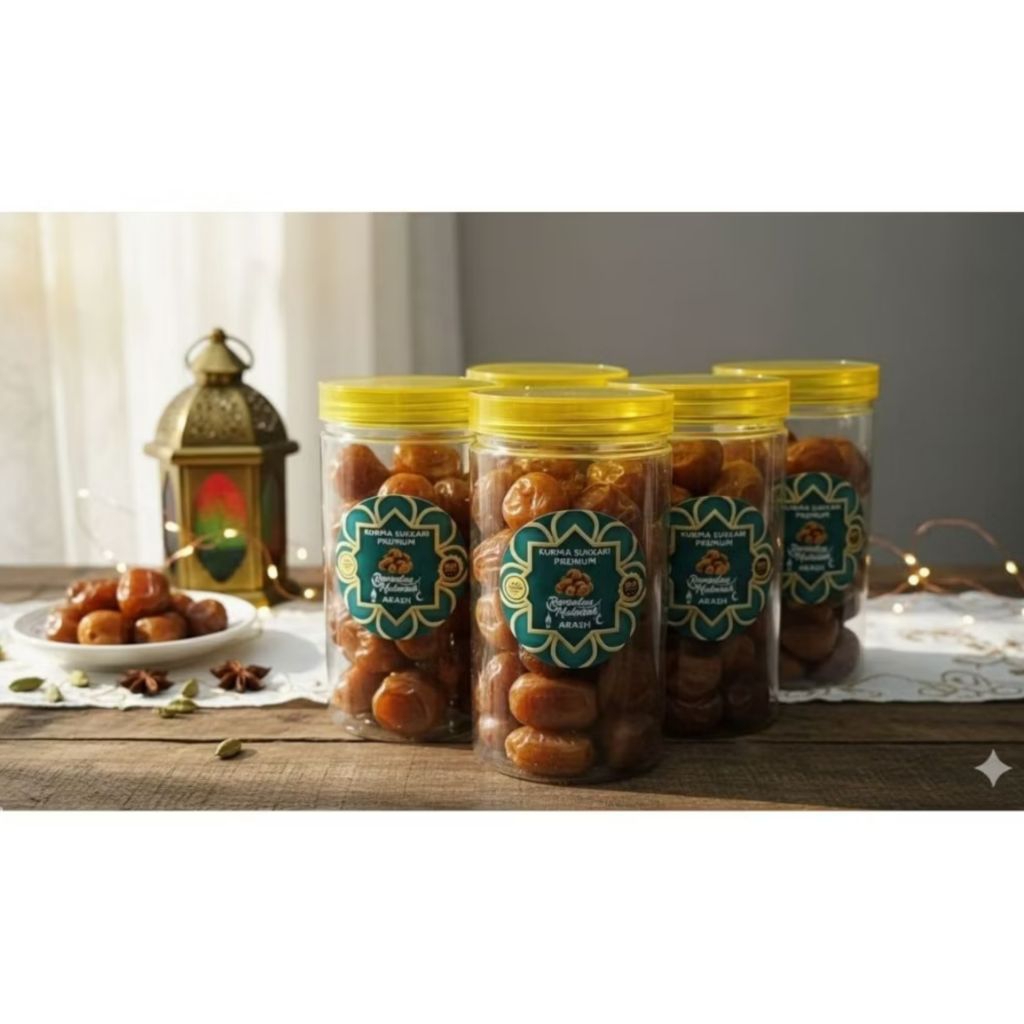 KURMA SUKARI 500 GRAM/ KURMA SUKARI TOPLES 500 GRAM