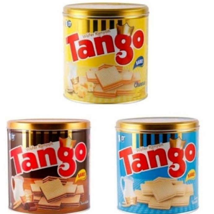 Tango Wafer Kaleng 300 gram 300g Vanilla Keju Coklat chocolate cheese