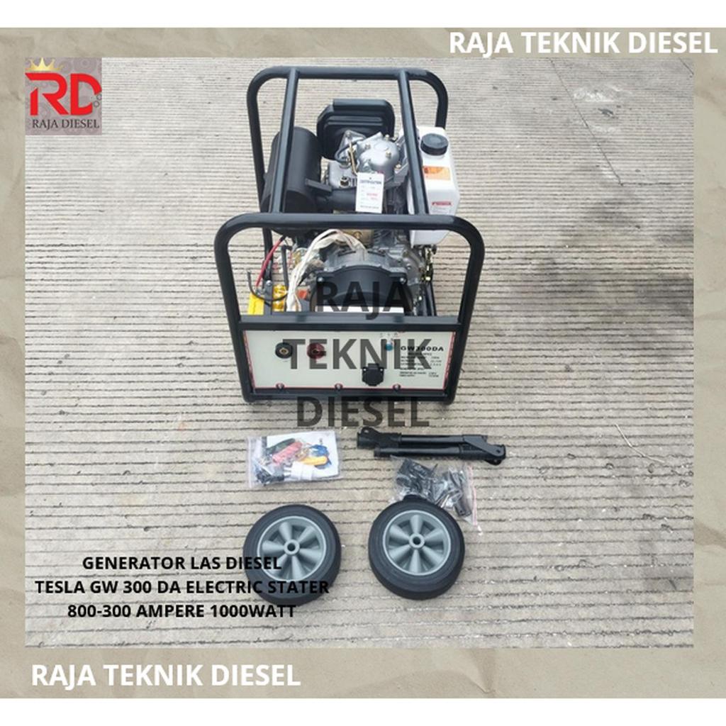 Genset Las 300 Ampere GW300DA Welding Generator Tesla GW-300 DA ORI