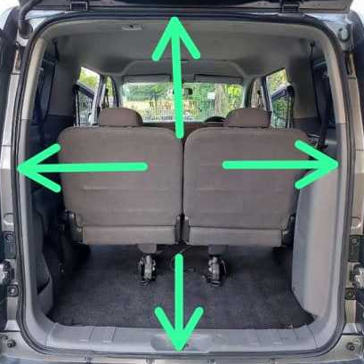 KARET PINTU BAGASI BELAKANG LUXIO