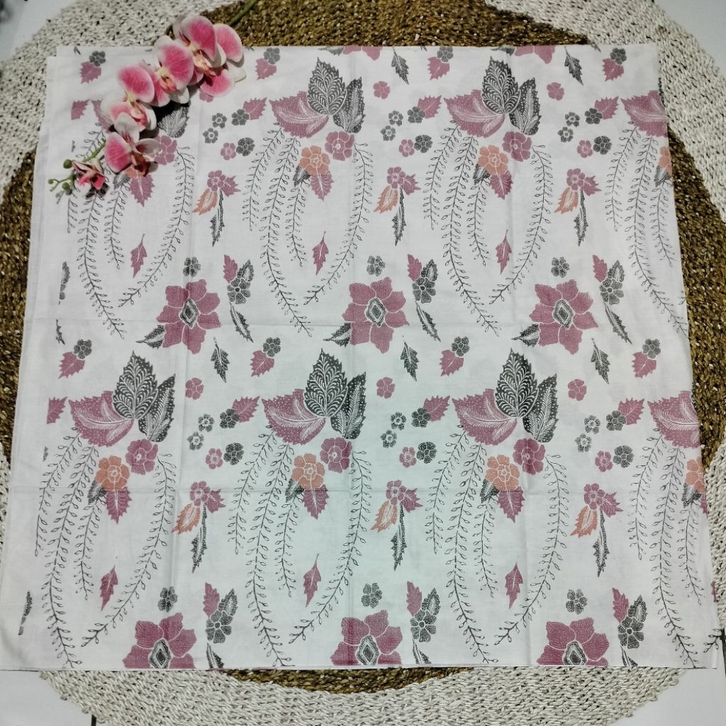 Kamen Batik Lembaran Jumbo/Kamen Batik Spesial Warna Putih/ Kamen Lembaran/Kamen Batik Panjang 2,10M