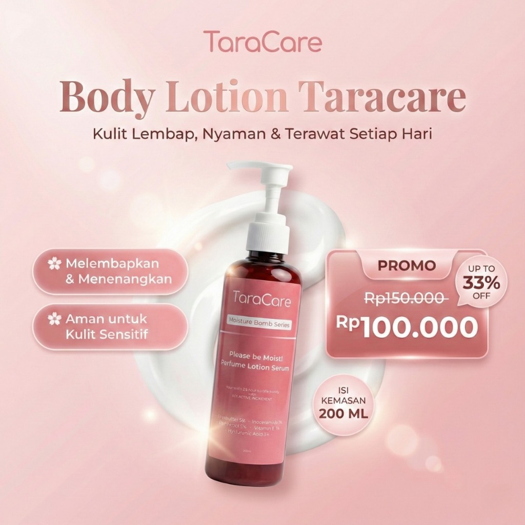 TARACARE True White – Moisture Bomb Body Lotion