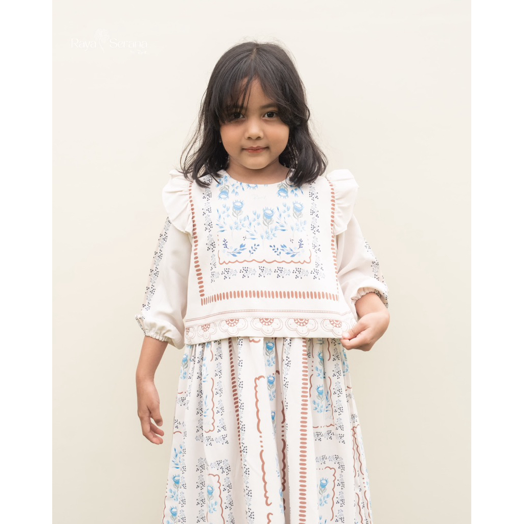 RURIK LAYANA GRILL PRINT DRESS