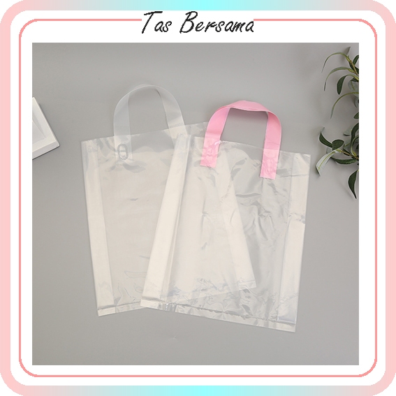 Plastik Buket Tas Buket Transparan Kantong Buket 25