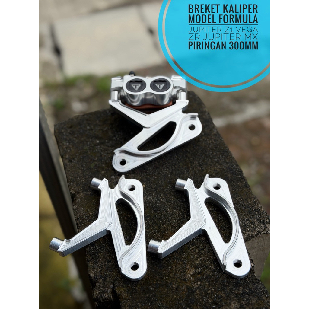 Breket kaliper model FORMULA jupiter Z1 vega ZR jupier mx piringan 300mm TAD JRP SWIT DKT RT stage 8