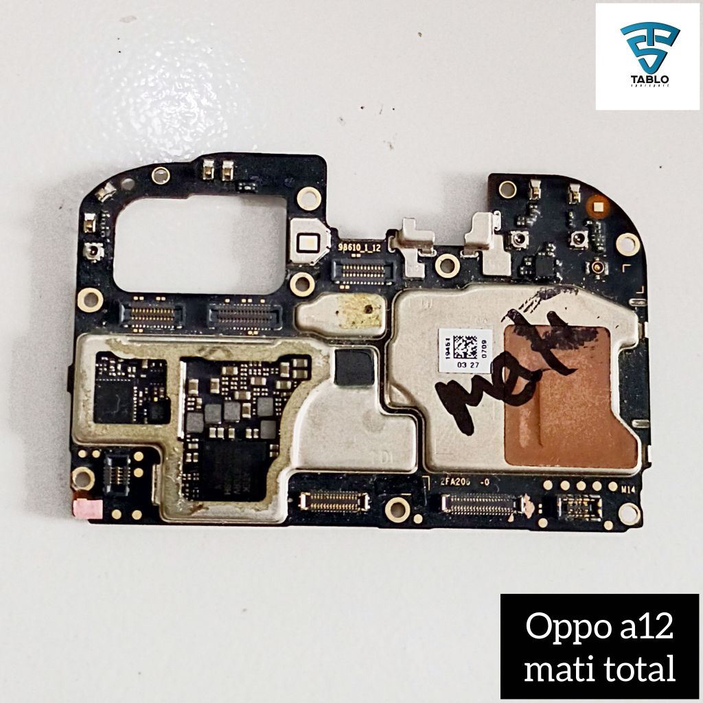 Mesin Oppo A12 mati total