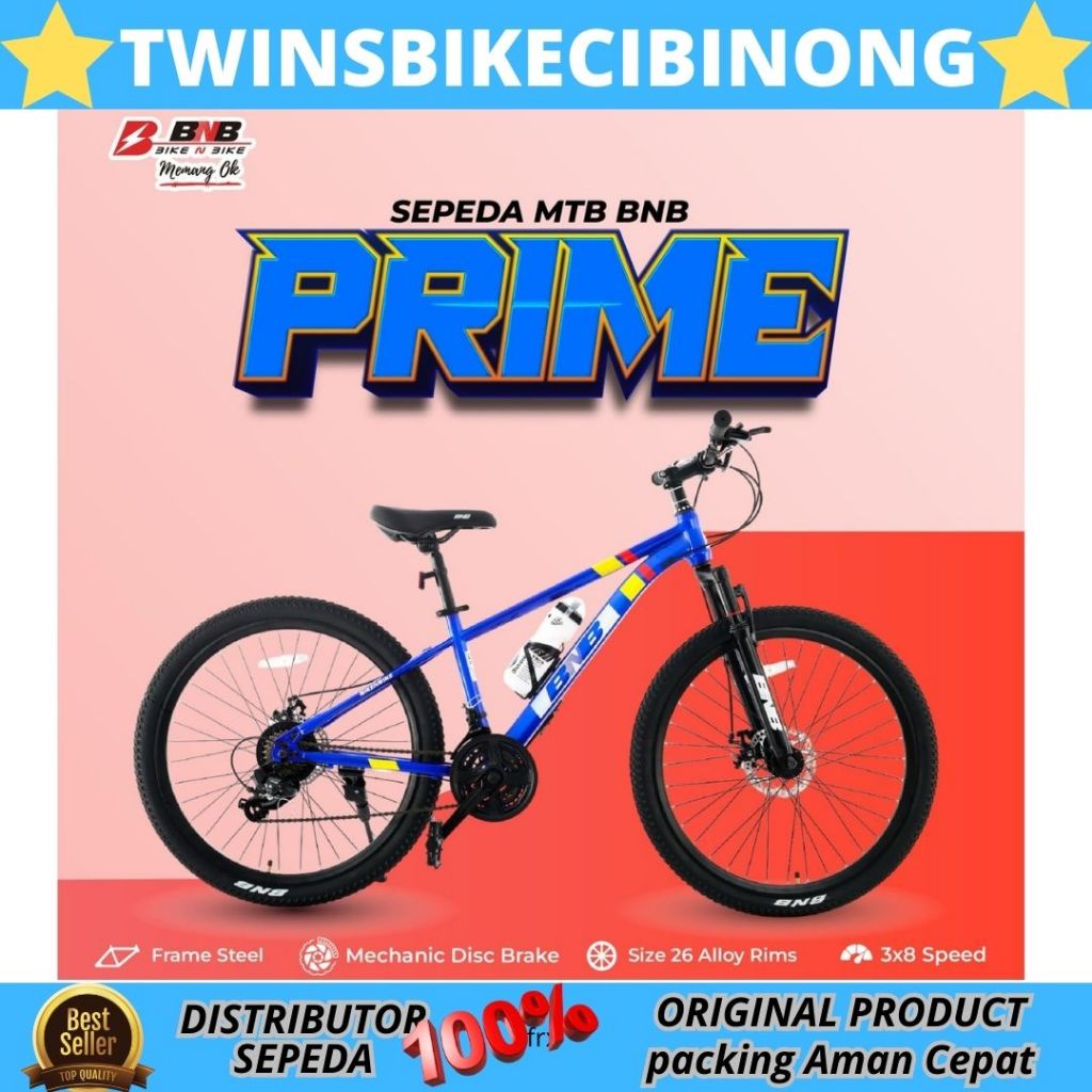 Sepeda MTB 26 BNB Prime NEW 2026