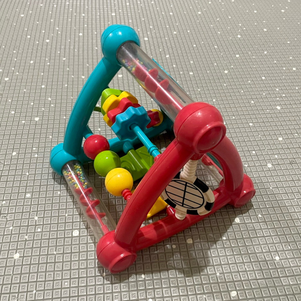 PRELOVED ELC Discovery Triangle | Mainan Edukasi Motorik Anak Baby Bayi Kontras Contrast Rattle Wire