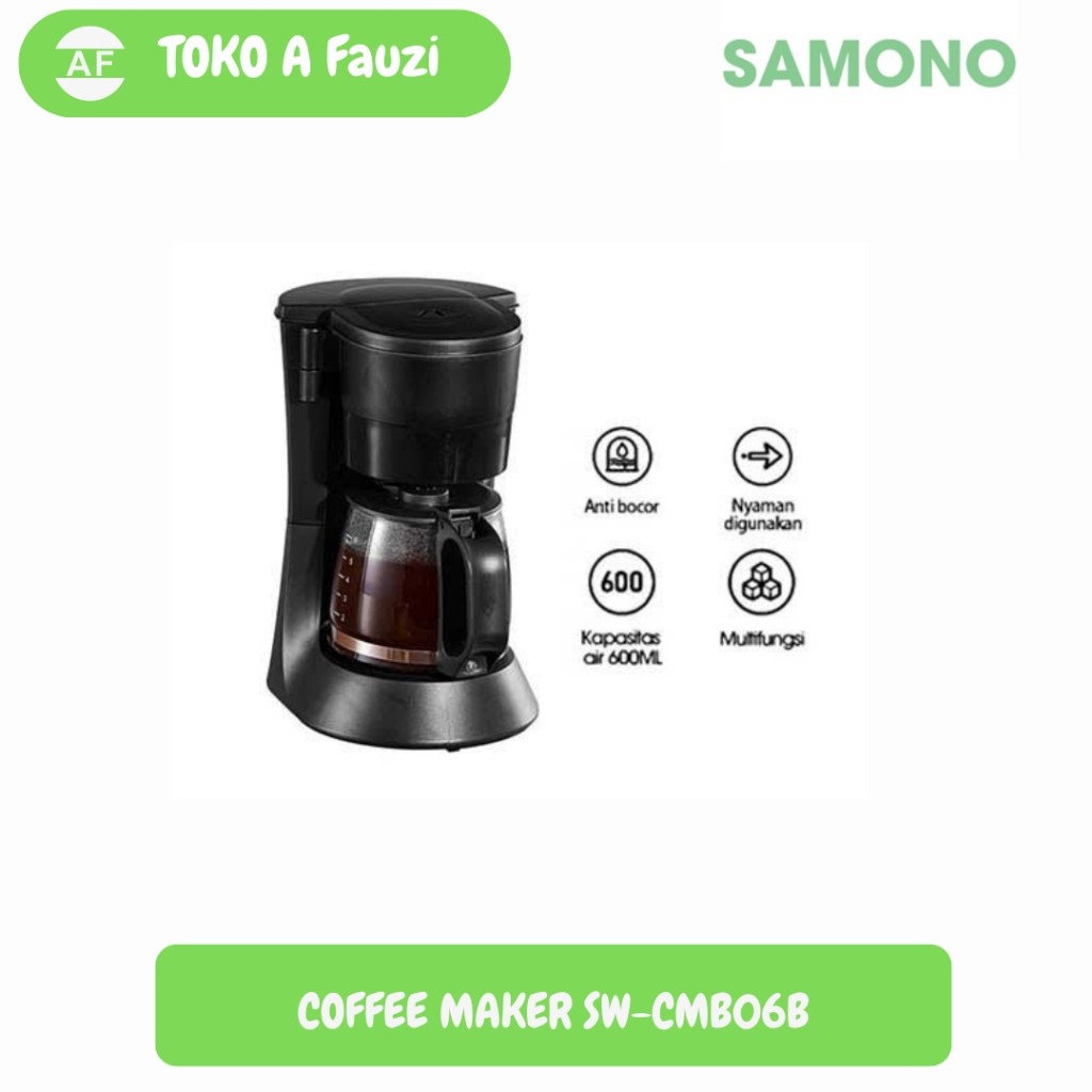 SAMONO COFFEE MAKER SW-CMB06B