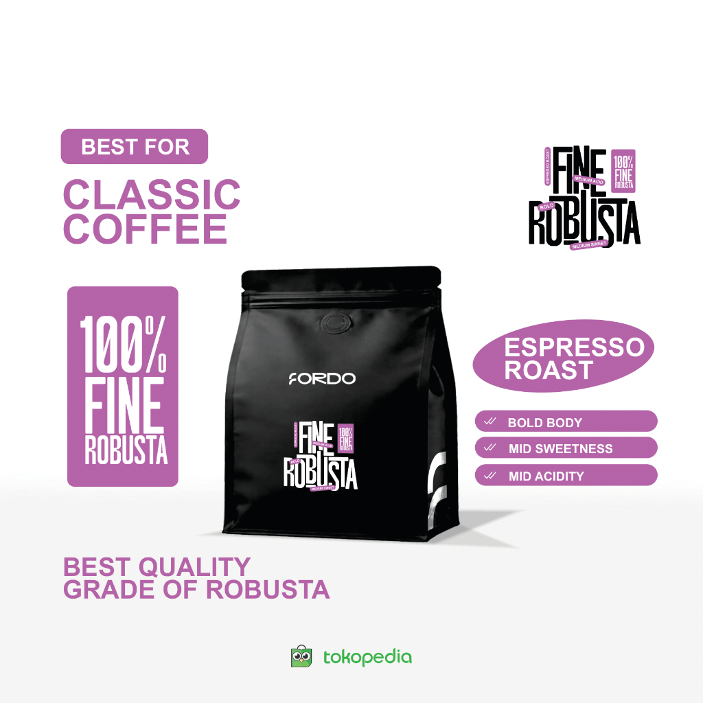 Fine Robusta - Single Origin 100% Fine Robusta