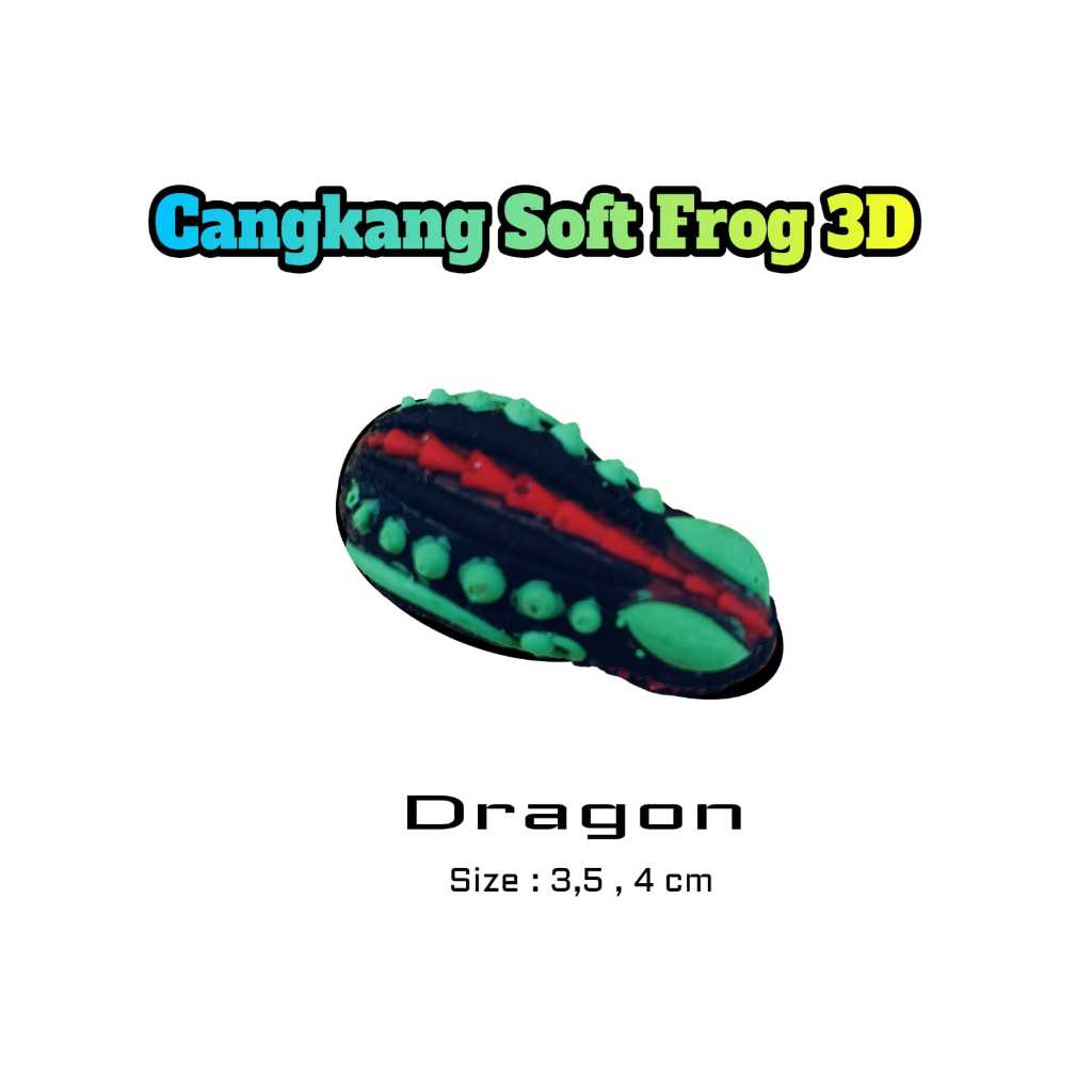 Cangkang soft frog 3D