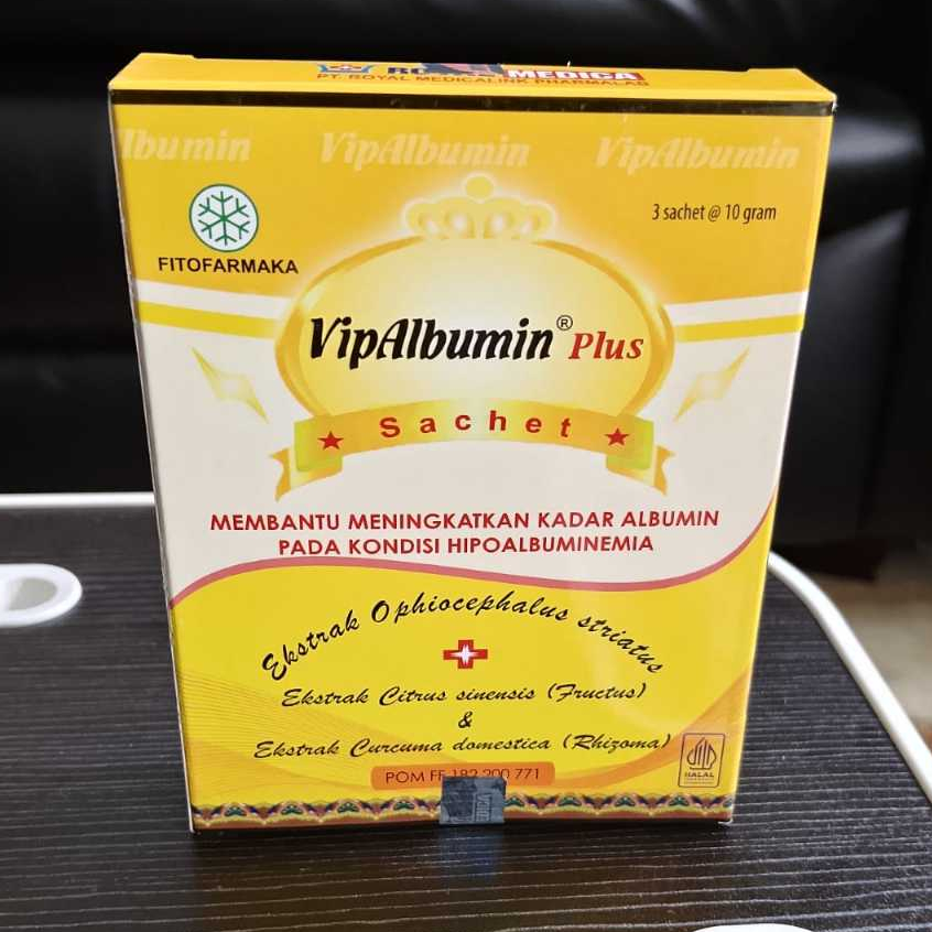 VIP ALBUMIN PLUS SACHET