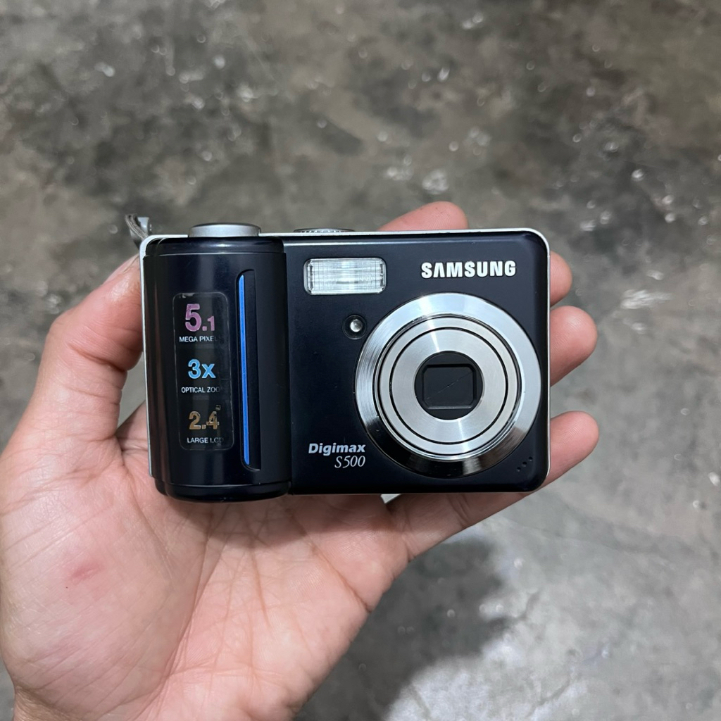 DIGICAM SAMSUNG DIGIMAX S500 MINUS EXPOSURE BAHAN MURAH