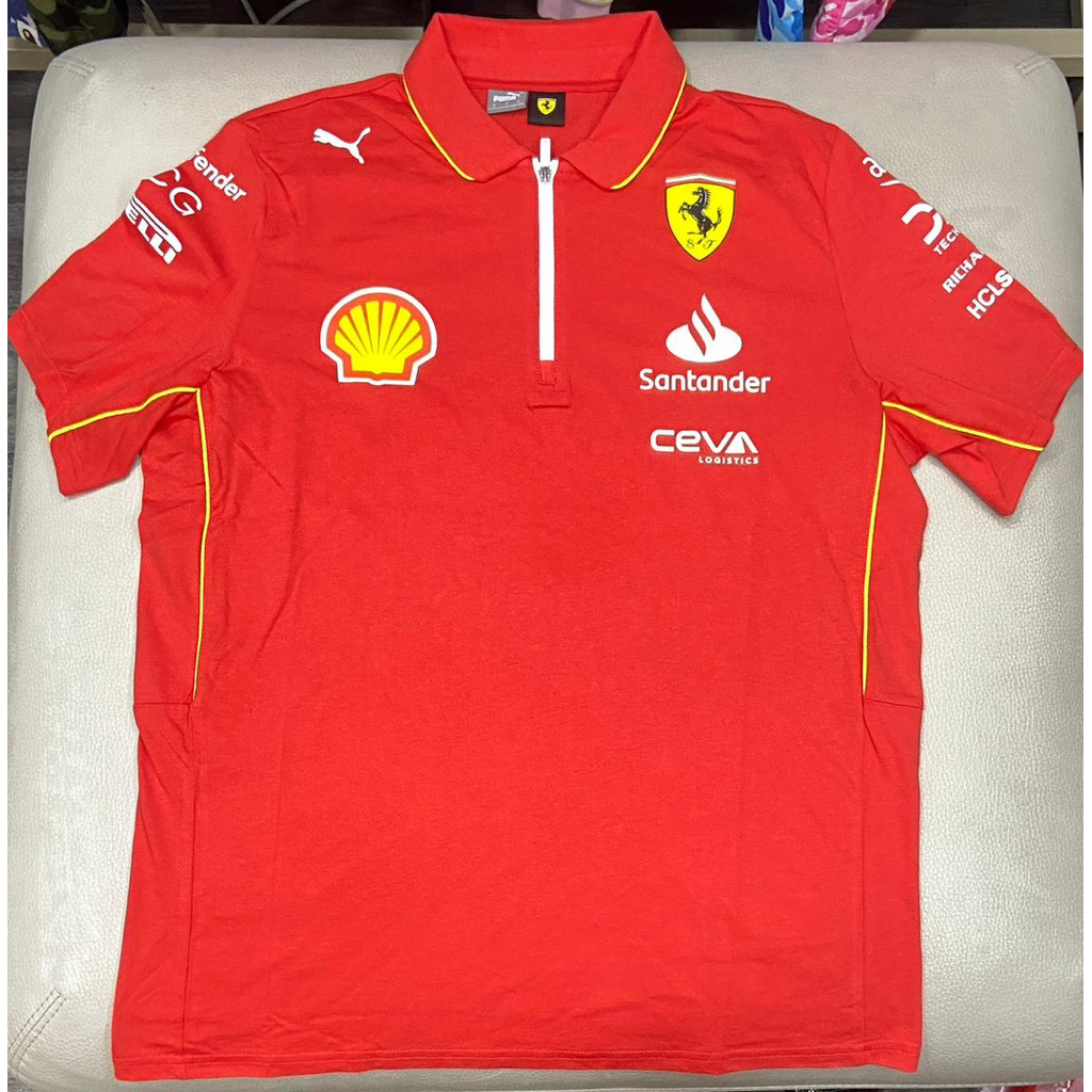 ferrari f1 official merch formula 1 polo 2024