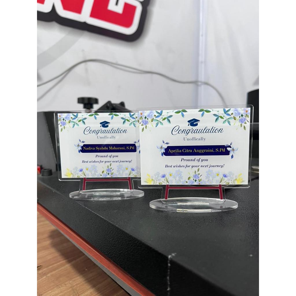 PAPAN UCAPAN AKRILIK MINI